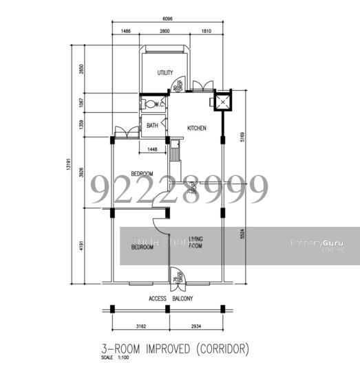 Blk 85 Whampoa Drive (Kallang/Whampoa), HDB 3 Rooms #121509992